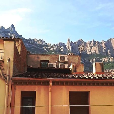 Piso Con Desayuno Incluido Y Vistas A La Montana. Apartment Monistrol de Montserrat Bagian luar foto